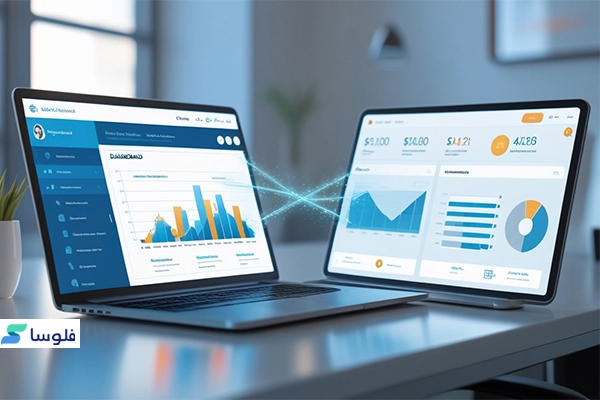 نمایش یکپارچه سازی CRM در فلوسا: اتصال خودکار به سیستمهای مالی، فروش و پشتیبانی